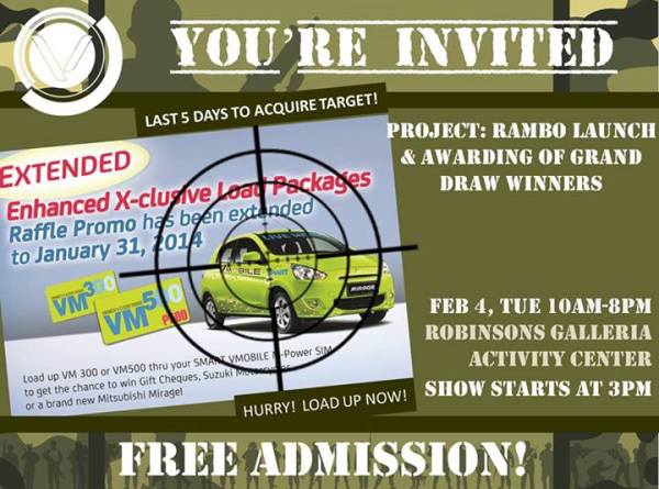 Project Rambo Launch